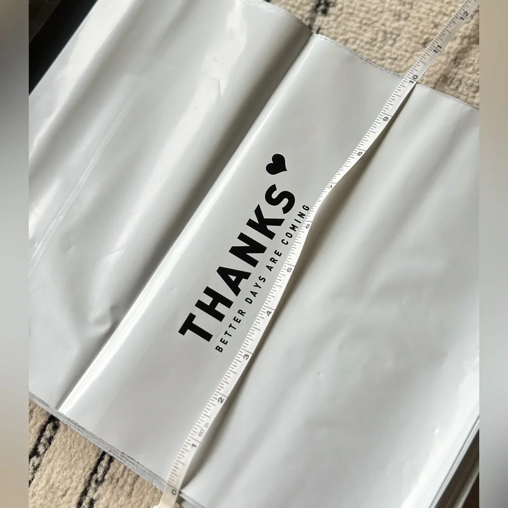 White 100PCS *Poly Mailers 9.75x12.25 Inch.